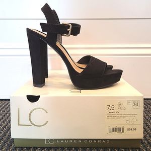 Platform Peep-toe Heels